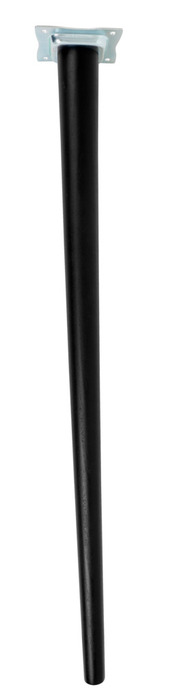 Bordsben Ø45–25 mm x 70 cm Bok Konisk Svart Home>it